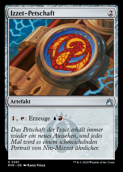 Izzet-Petschaft RVR-261 Uncommon Near Mint Deutsch Foil
