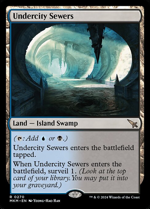 Undercity Sewers MKM-270 Rare Near Mint Englisch Foil