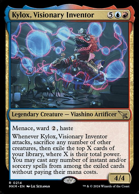 Kylox, visionärer Erfinder MKM-214 Rare Boosterfrisch Englisch