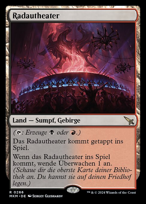 Radautheater MKM-266 Rare Near Mint Deutsch