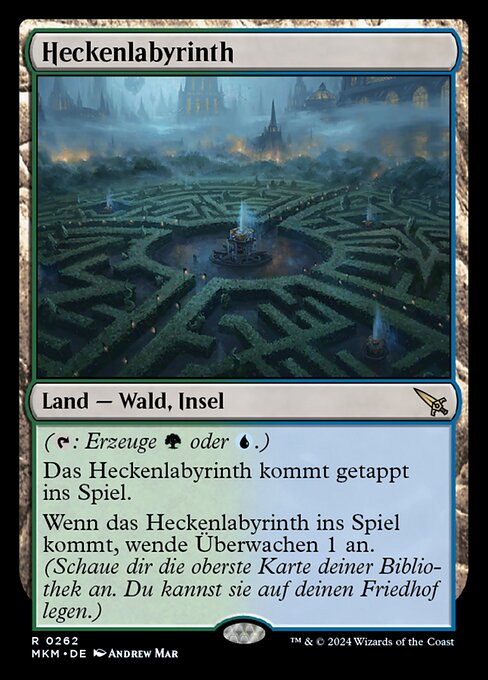 Heckenlabyrinth MKM-262 Played Deutsch