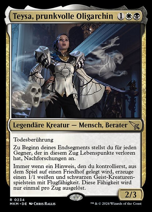 Teysa, prunkvolle Oligarchin MKM-234 Rare Near Mint Deutsch