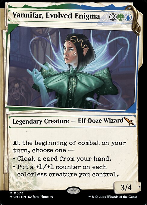 Vannifar, evolviertes Enigma (V.2) XMKM-373 Mythic Excellent Englisch Foil