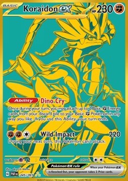 Koraidon ex PAF-245 Secret Rare Near Mint Deutsch