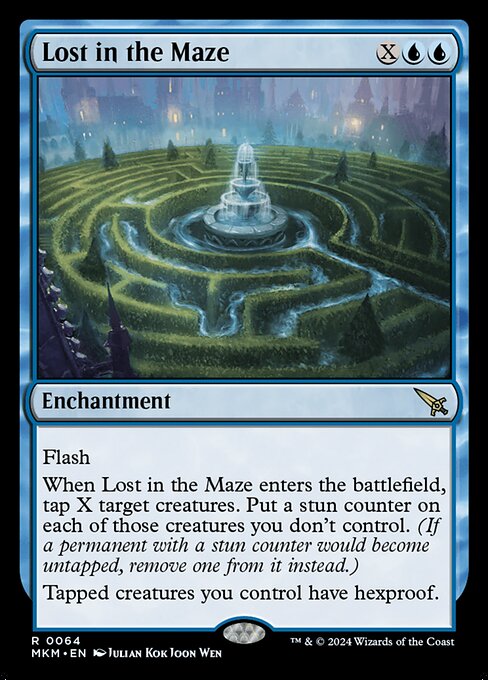 Lost in the Maze MKM-64 Rare Good Englisch