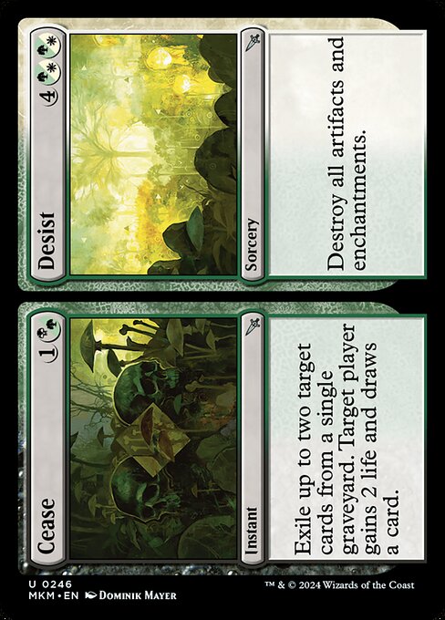 Cease // Desist MKM-246 Uncommon Near Mint Englisch Foil