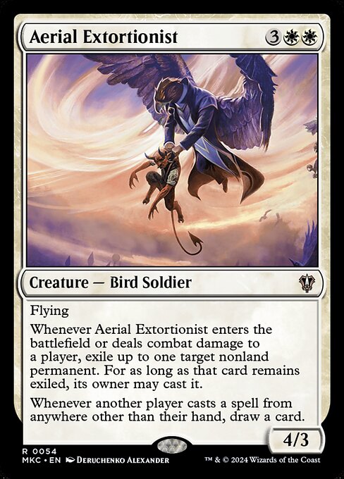Aerial Extortionist MKC-54 Rare Near Mint Englisch