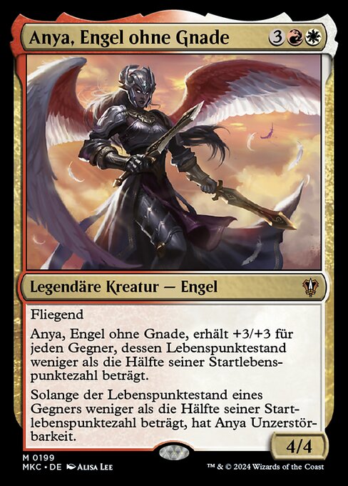 Anya, Engel ohne Gnade MKC-199 Mythic Excellent Deutsch