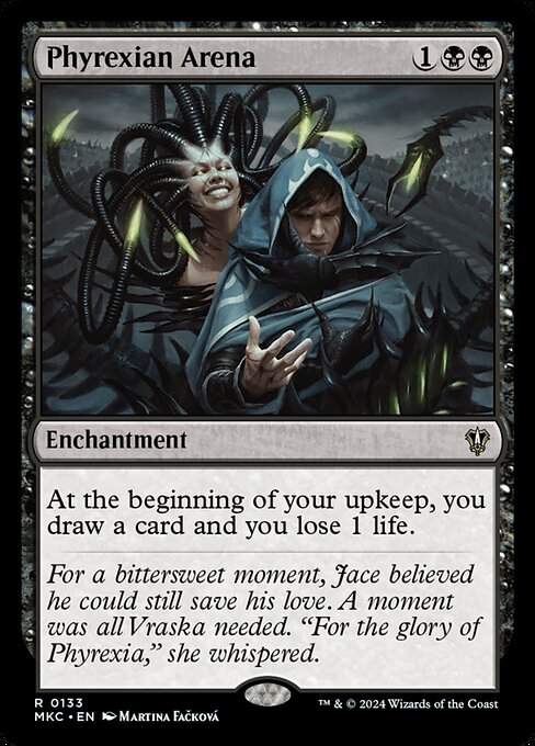 Phyrexian Arena MKC-133 Rare Near Mint Englisch