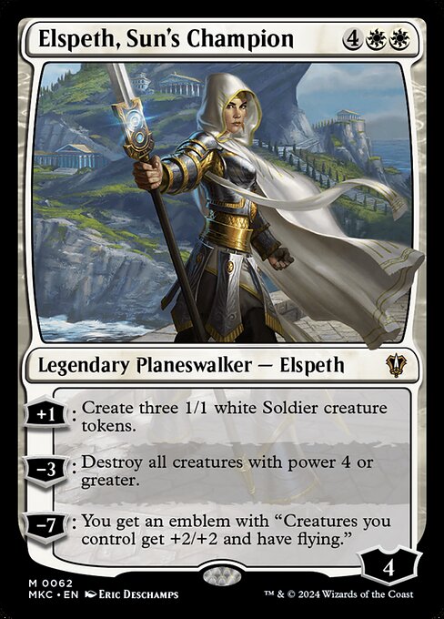 Elspeth, Auserwählte der Sonne MKC-62 Mythic Near Mint Englisch