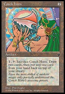 Conch Horn FEM- Rare Good Englisch