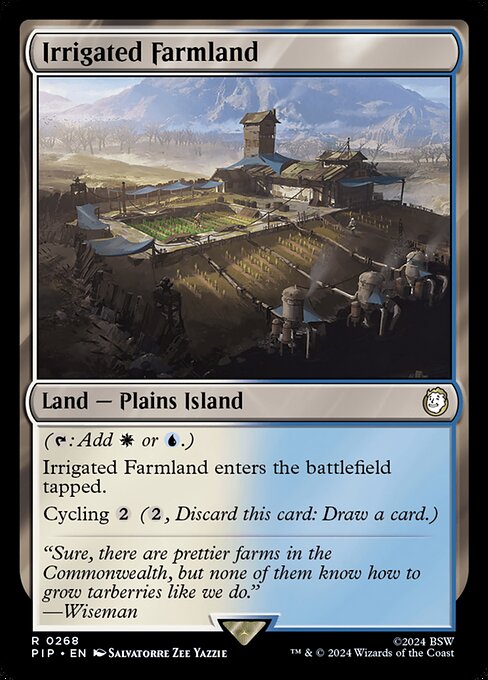 Irrigated Farmland PIP-268 Rare Near Mint Englisch