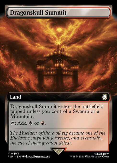 Dragonskull Summit XPIP-493 Rare Near Mint Englisch Foil