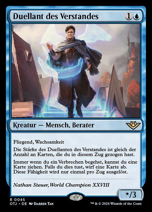 Duellant des Verstandes OTJ-45 Rare Near Mint Deutsch
