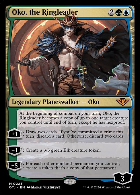 Oko, the Ringleader OTJ-223 Mythic Near Mint Englisch