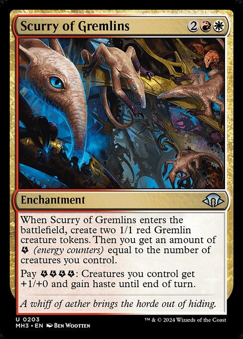 Scurry of Gremlins MH3-203 Uncommon Boosterfrisch Englisch