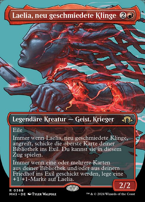Laelia, neu geschmiedete Klinge (V.1) XMH3-368 Rare Near Mint Deutsch Foil