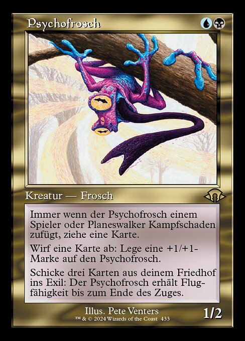 Psychofrosch (V.2) XMH3-433 Rare Near Mint Deutsch