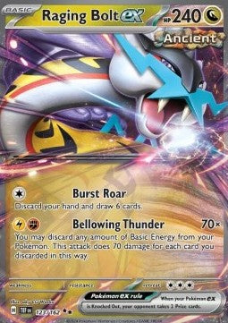 Raging Bolt ex TEF-123 Double Rare Near Mint Englisch