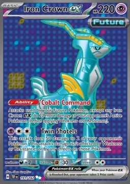 Iron Crown ex TEF-191 Ultra Rare Near Mint Englisch