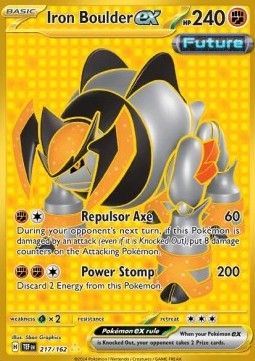 Eisenfels ex TEF-217 Secret Rare Near Mint Deutsch