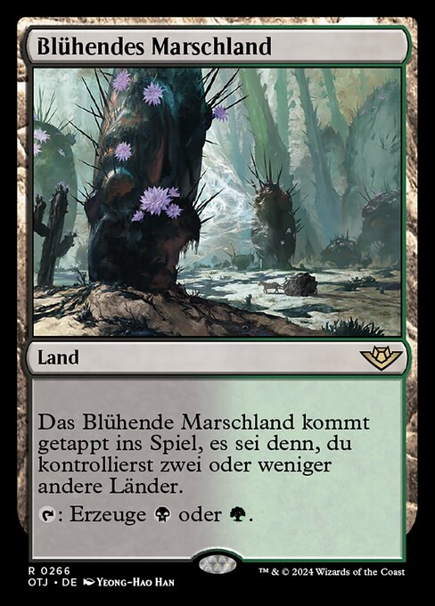 Blühendes Marschland OTJ-266 Rare Near Mint Deutsch