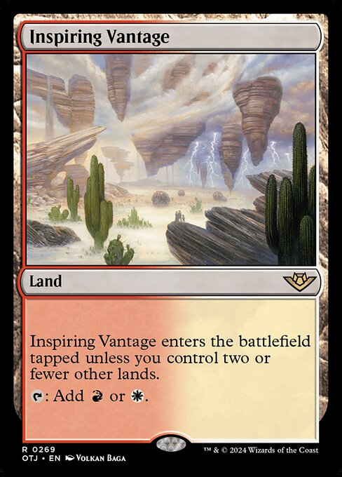 Inspiring Vantage OTJ-269 Rare Near Mint Englisch