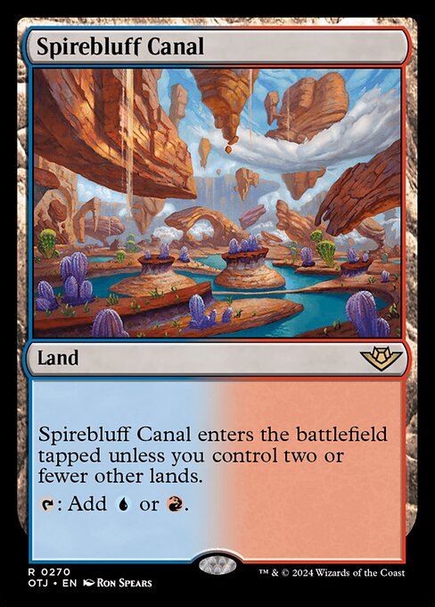 Spirebluff Canal OTJ-270 Rare Near Mint Englisch