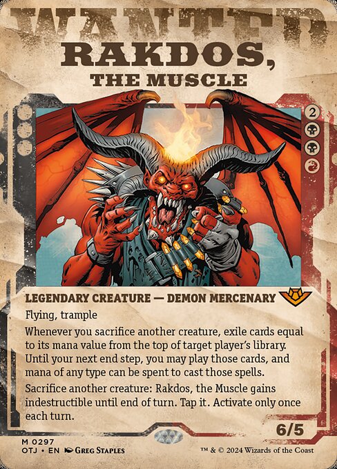Rakdos, Mann fürs Grobe XOTJ-297 Mythic Near Mint Englisch