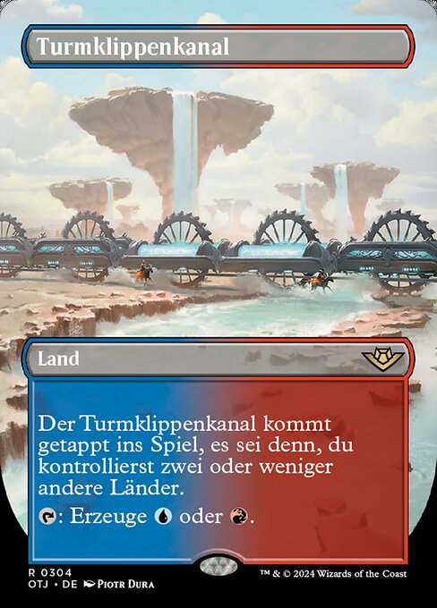 Turmklippenkanal XOTJ-304 Rare Near Mint Deutsch