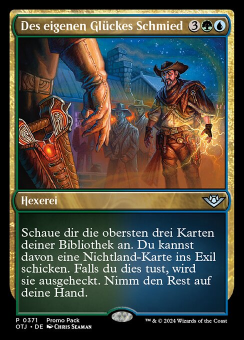 Des eigenen Glückes Schmied POTJ-371 Uncommon Excellent Deutsch