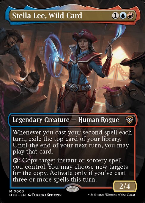 Stella Lee, Wild Card XOTC-3 Mythic Near Mint Englisch Foil