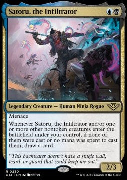 Satoru der Infiltrator OTJ-230 Rare Near Mint Deutsch Foil