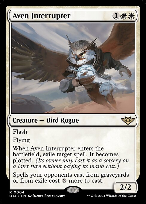 Aven Interrupter OTJ-4 Rare Good Englisch