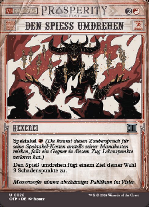 Den Spieß umdrehen OTP-26 Uncommon Near Mint Deutsch