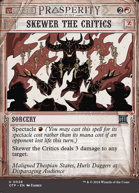 Den Spieß umdrehen OTP-26 Uncommon Near Mint Englisch Foil