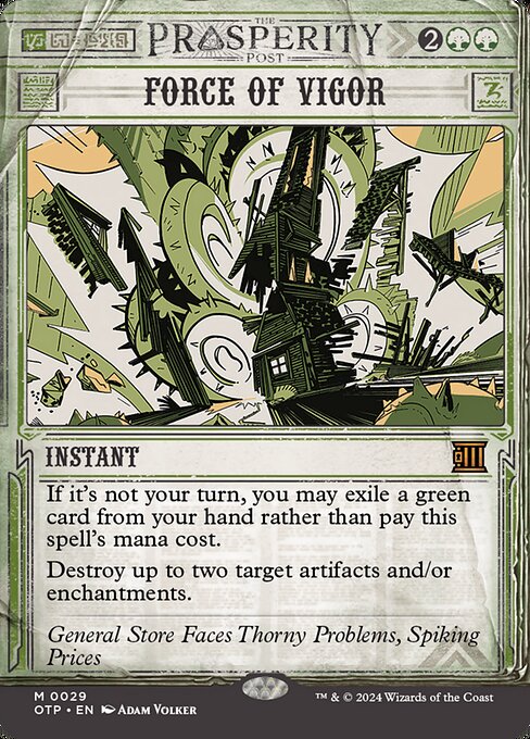 Vitalitätskraft (V.1) OTP-29 Mythic Near Mint Englisch