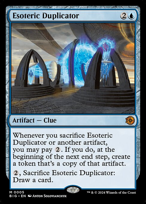 Esoteric Duplicator (V.1) BIG-5 Mythic Excellent Englisch