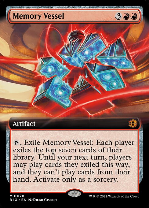 Memory Vessel BIG-78 Mythic Near Mint Englisch