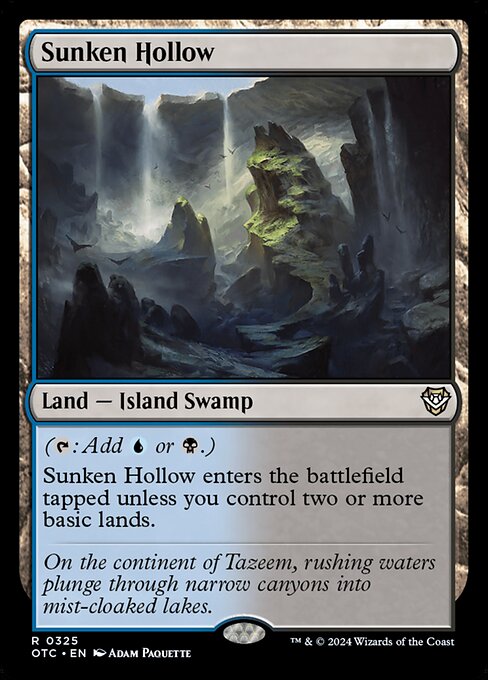 Sunken Hollow OTC-325 Rare Near Mint Englisch