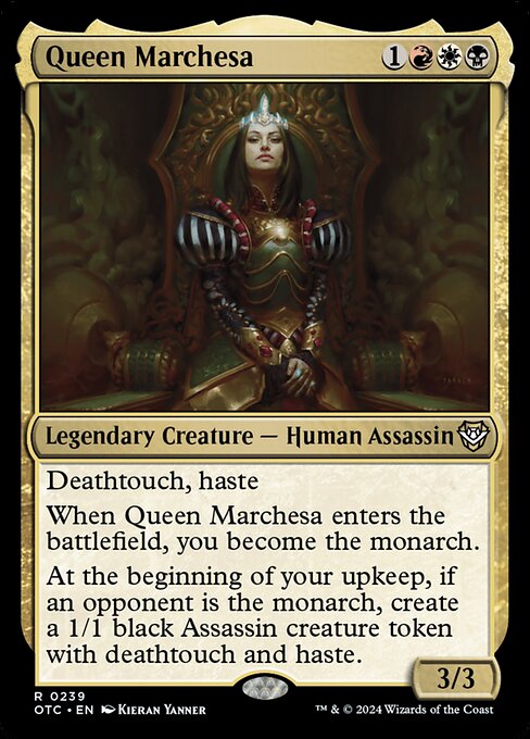 Queen Marchesa OTC-239 Rare Excellent Englisch