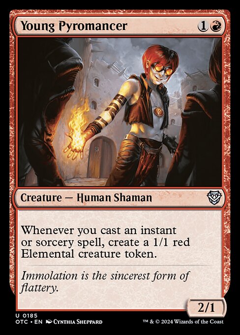 Young Pyromancer OTC-185 Uncommon Excellent Englisch