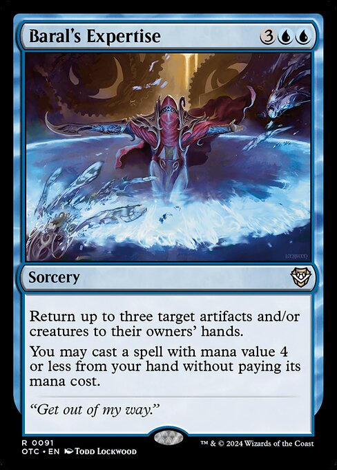 Baral's Expertise OTC-91 Rare Excellent Englisch