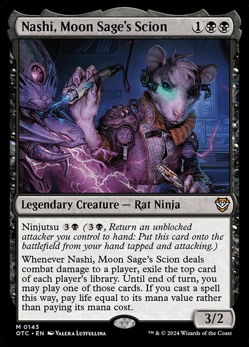 Nashi, Moon Sage's Scion OTC-143 Mythic Near Mint Englisch