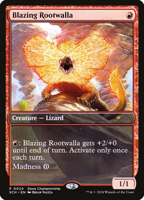 Blazing Rootwalla SCH-24 Rare Excellent Englisch