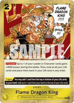 Flame Dragon King (ST13-017) ST-13 Common Excellent Englisch