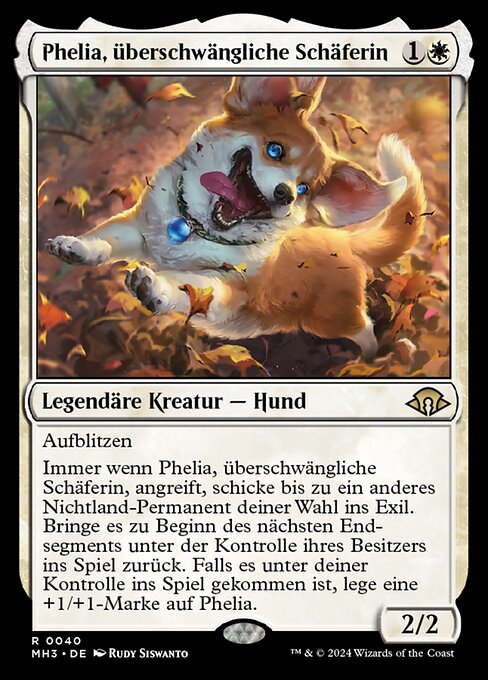 Phelia, überschwängliche Schäferin MH3-40 Rare Excellent Deutsch