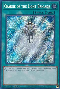 Angriff der Lichtbrigade (V.3) RA02-055 Secret Rare Near Mint Deutsch 1. Auflage