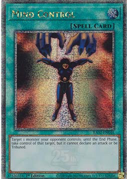 Gedankenkontrolle (V.5) RA02-046 Quarter Century Secret Rare Excellent Deutsch 1. Auflage