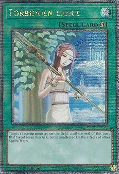 Forbidden Lance RA02-058 Quarter Century Secret Rare Near Mint Englisch 1. Auflage